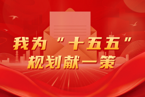 我为“十五五”规划献一策